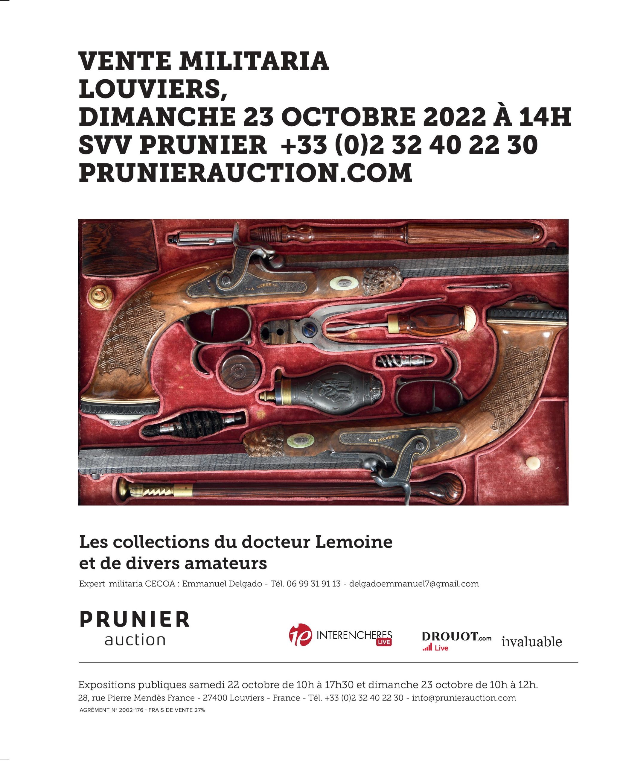 Militaria – Dimanche 23 Octobre 2022 14H